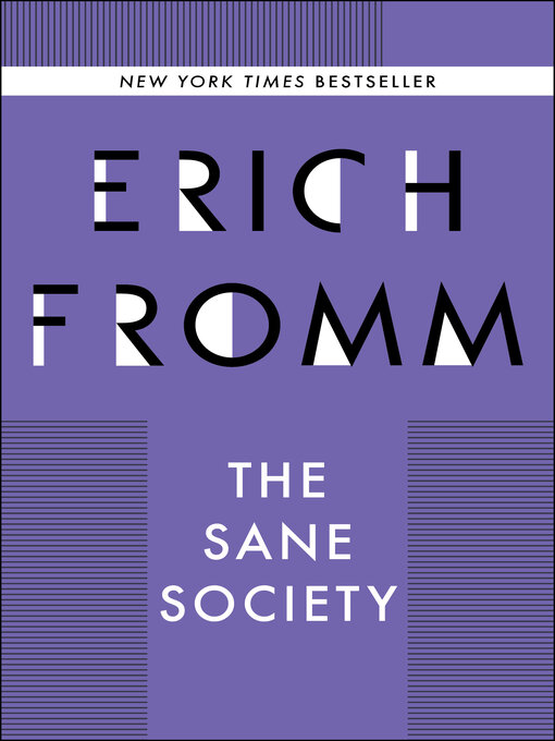 Title details for Sane Society by Erich Fromm - Wait list